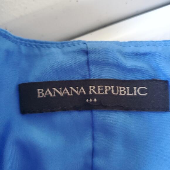 Banana Republic Dress Womens 14 Fit And Flare Sleeveless Midi Pockets - Picture 4 of 11